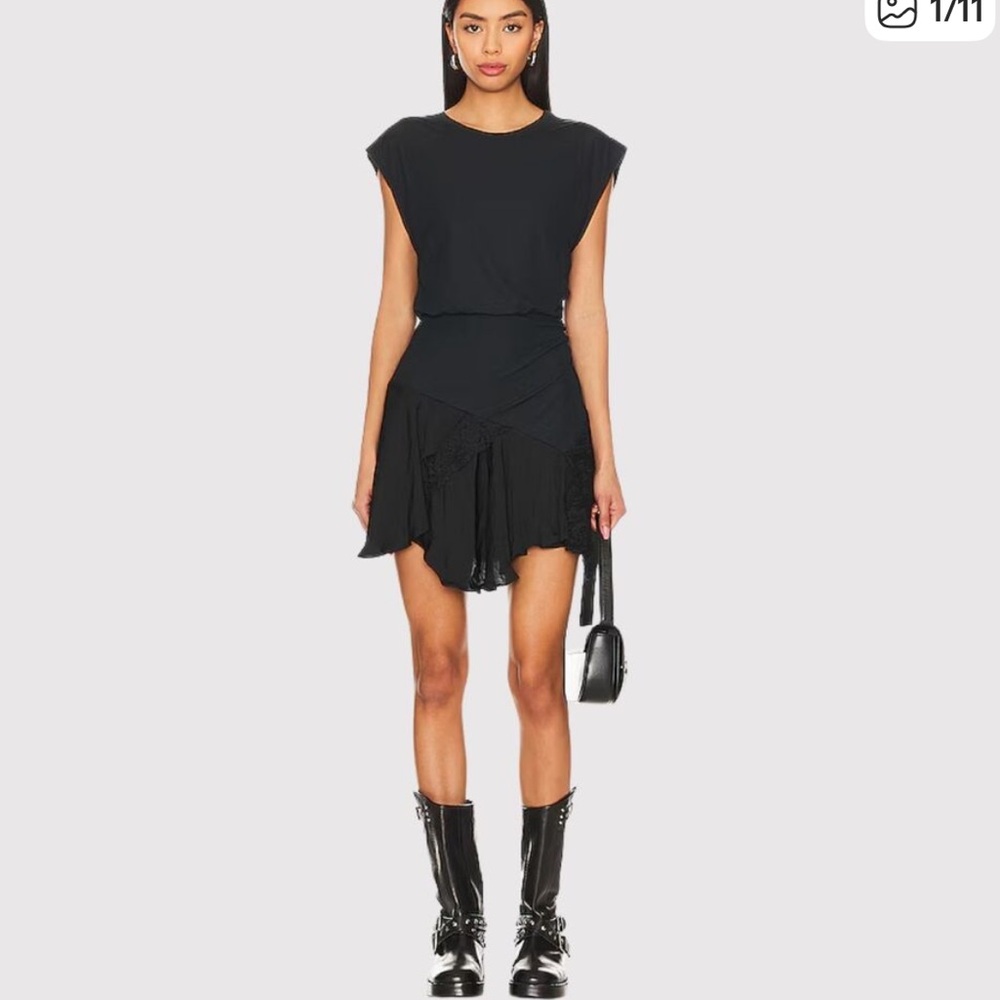 Free People Jazzy Mini Lace Dress